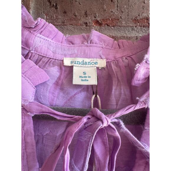 Sundance Lilac Floral Dress Size Small - Picture 3 of 3